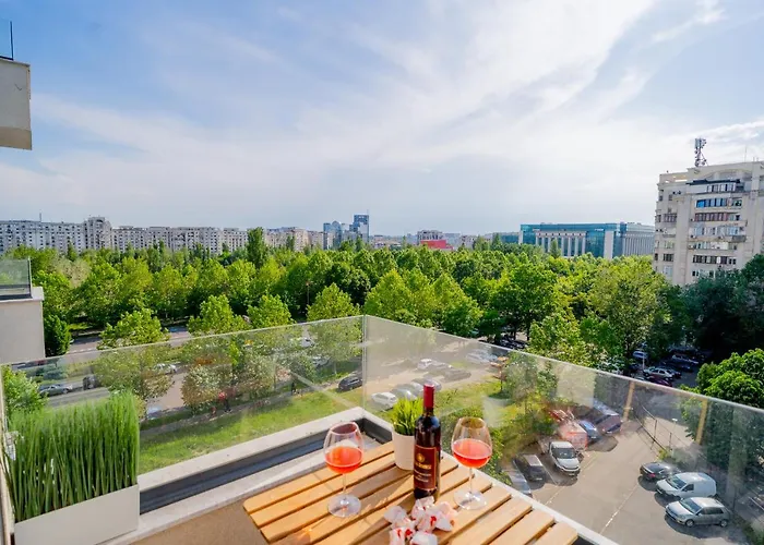 Apartmán Union Plaza - Balcony Delight In Center Bukurešť