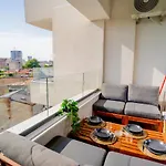 Union Plaza - Balcony Delight In Center Lejlighed Bukarest